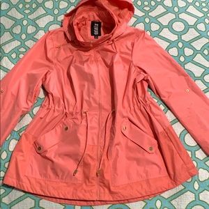 Parka rain jacket